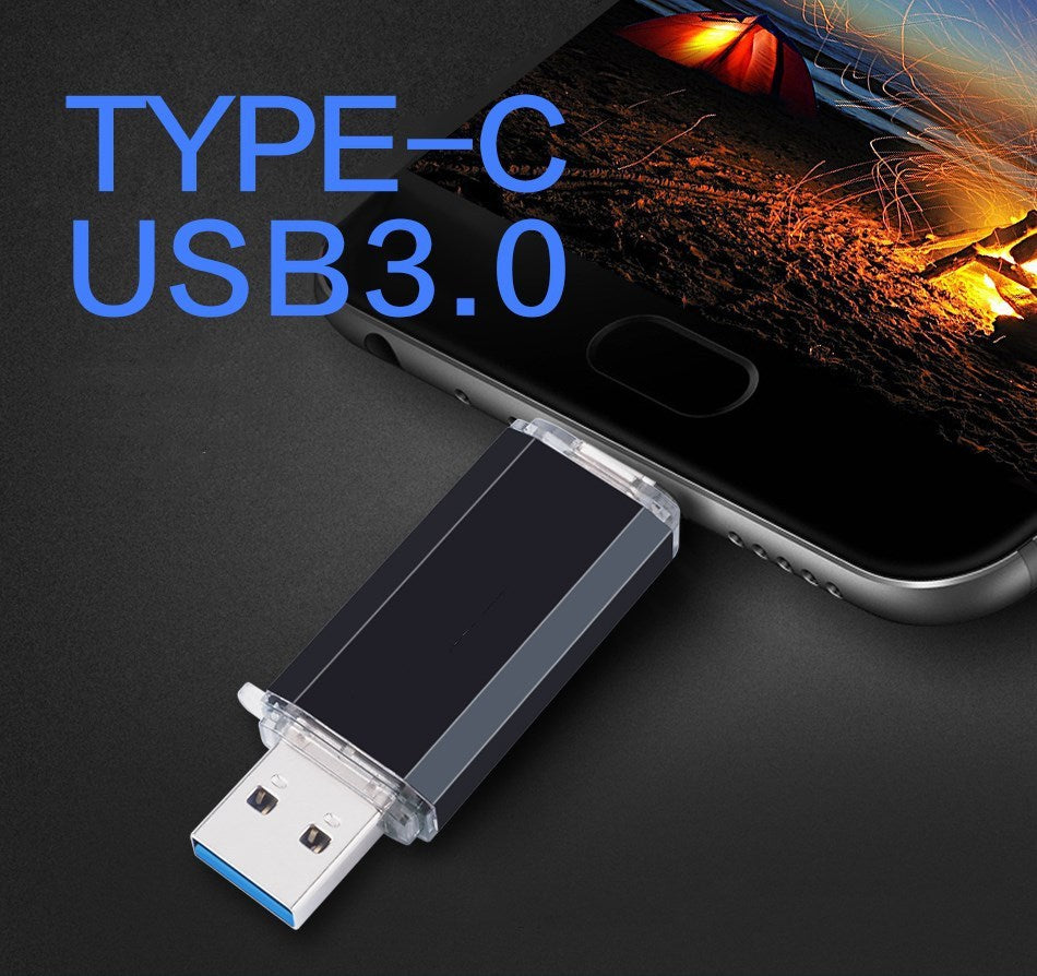 Computer Two In One Bright Color Mobile Phone USB Drive