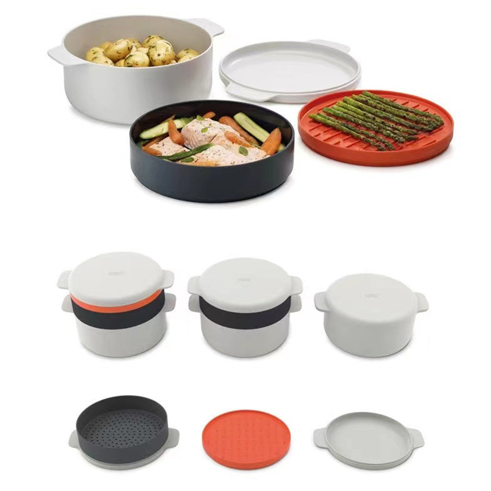 Microwave Steaming Container – Easy & Healthy Cooking