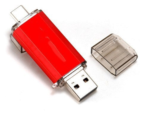 Computer Two In One Bright Color Mobile Phone USB Drive